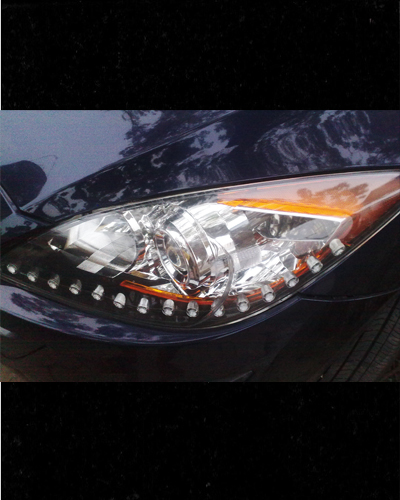 DẢI LED CHÂN ĐÈN PHA MẪU AUDI MAZDA 3 SEDAN 2010